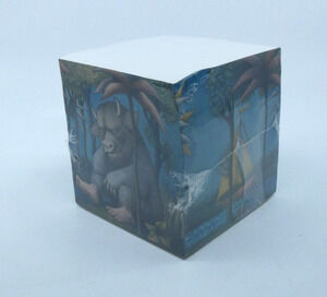 Where The Wild Things Are NoteCube Memo Pad Maurice Sendak Office Desk NOS